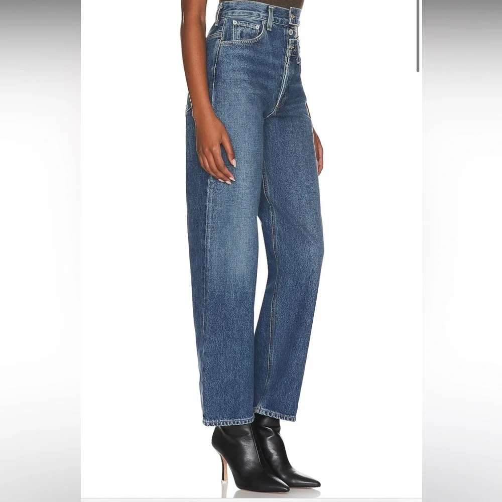 AGolde Broken Waistband Jeans Size 29 NWT - Picture 3 of 16